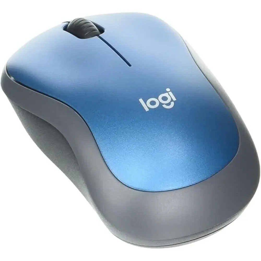Logitech M185 Wireless Mouse - 2.4 GHz w/ USB Receiver, 1000 DPI Optical Track